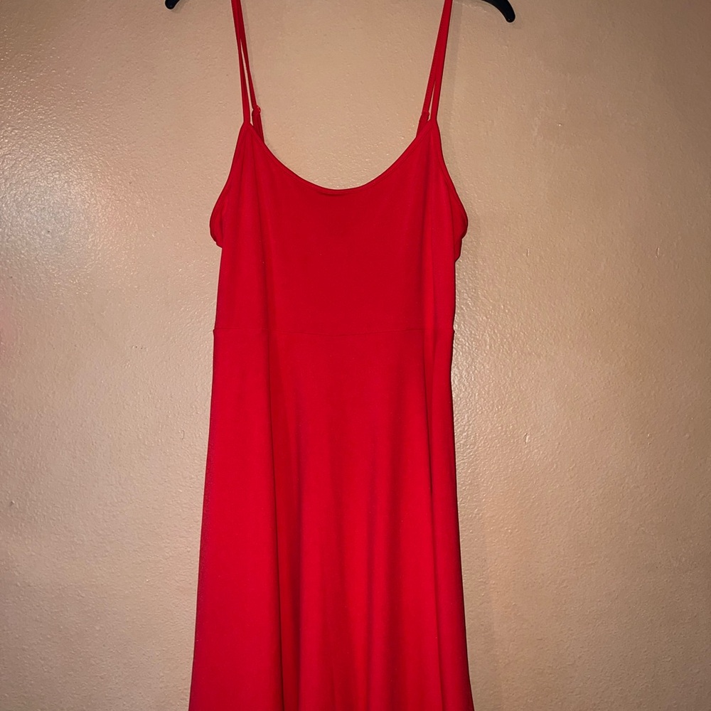 Red dress